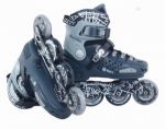 ROLKI SZARE FREESTYLE SLALOM BROYX ULTRA ABEC-7 r. M #F1