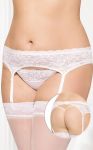 Garterbelt 3305 - Plus Size - white