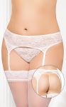 Garterbelt 3316 - Plus Size - white